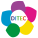 Logo de DITEC, es una flor con petalos multicolores que representan la diversidad